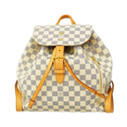 Louis Vuitton Backpack Damier Azur Sperone White