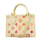 Louis Vuitton Handbag Monogram Empreinte On The Go BB Sunrise Aquarelle 2-Way