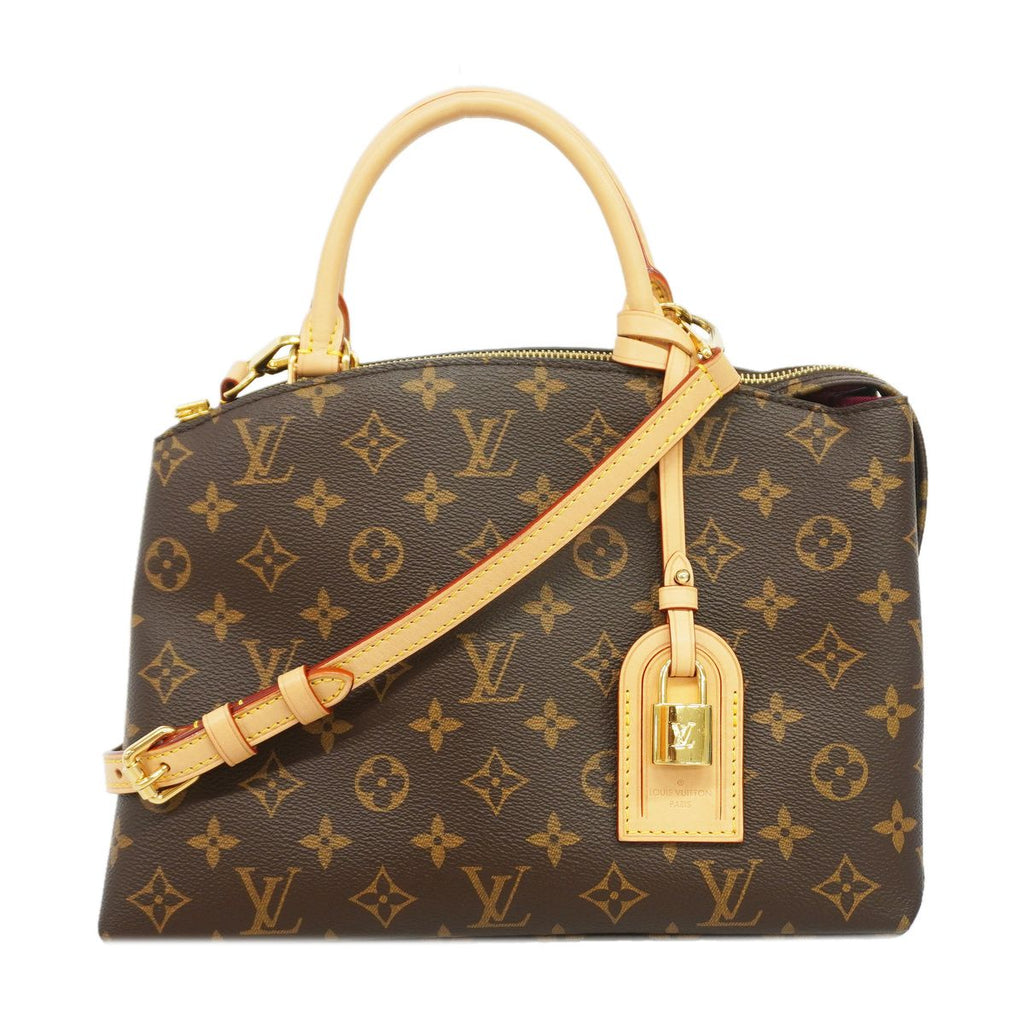 Louis Vuitton Handbag Monogram Petit Palais PM Brown 2-Way Bag