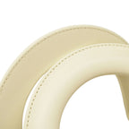 Dior Handbag Cannage Lady Leather White Champagne Gold 2-Way Bag — view 8