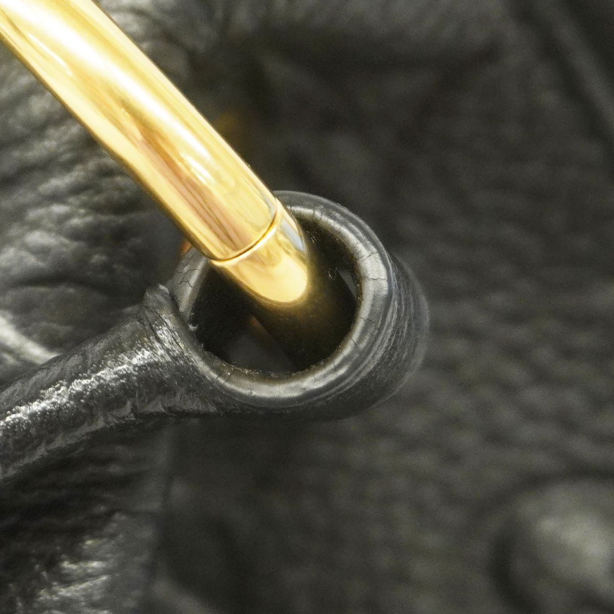 Louis Vuitton Shoulder Bag Monogram Empreinte Ponthu PM Noir 2-Way — view 7