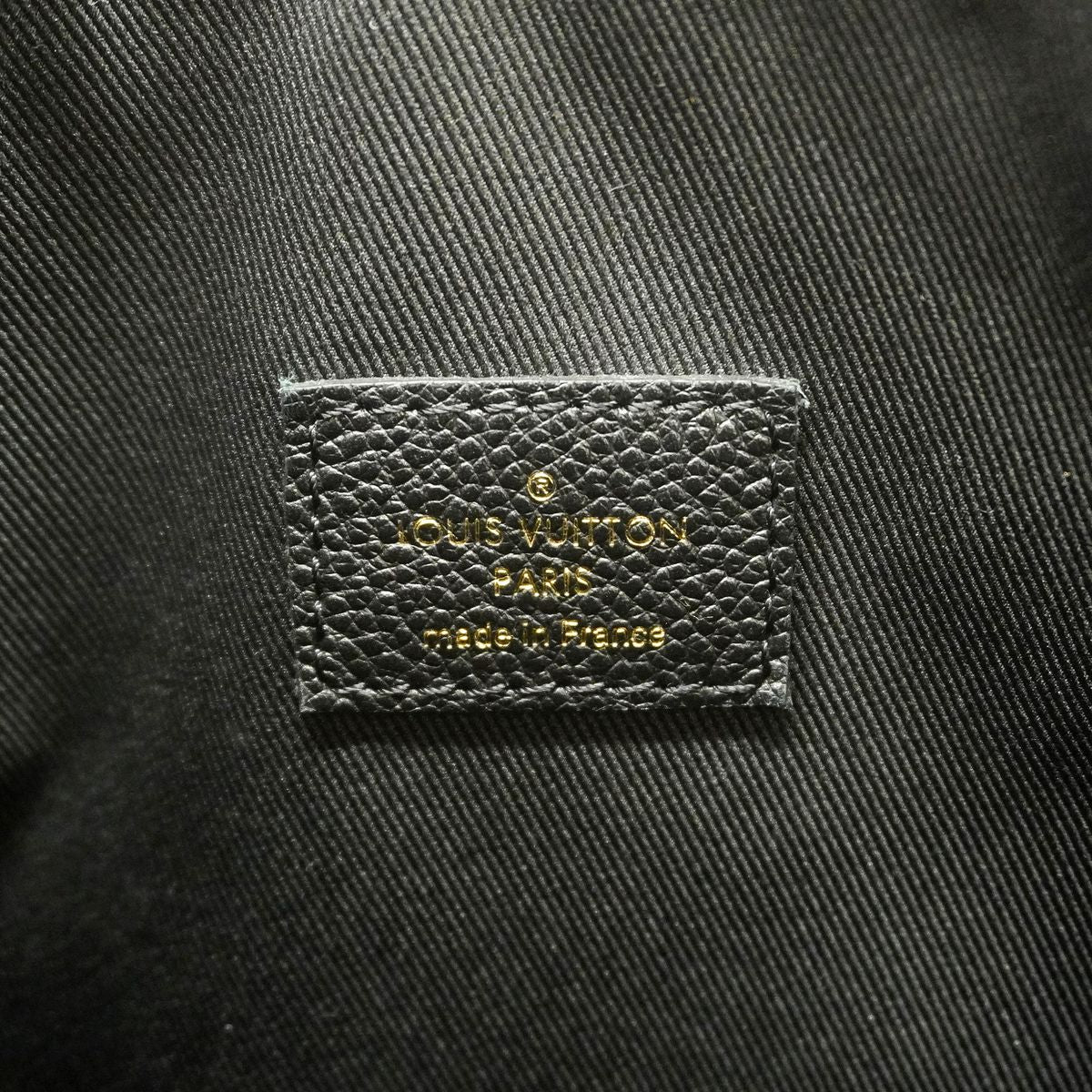 Louis Vuitton Shoulder Bag Monogram Empreinte Ponthu PM Noir 2-Way — view 5