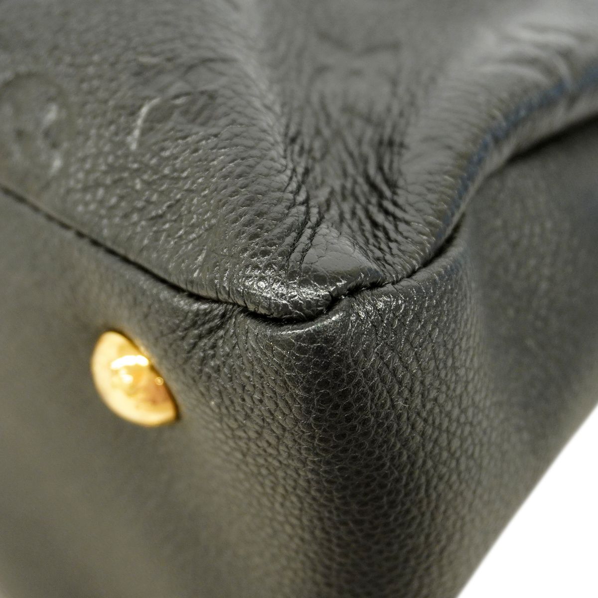 Louis Vuitton Shoulder Bag Monogram Empreinte Ponthu PM Noir 2-Way — view 6