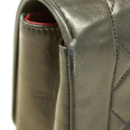 Chanel Shoulder Bag Diana Lambskin Black Gold — view 6