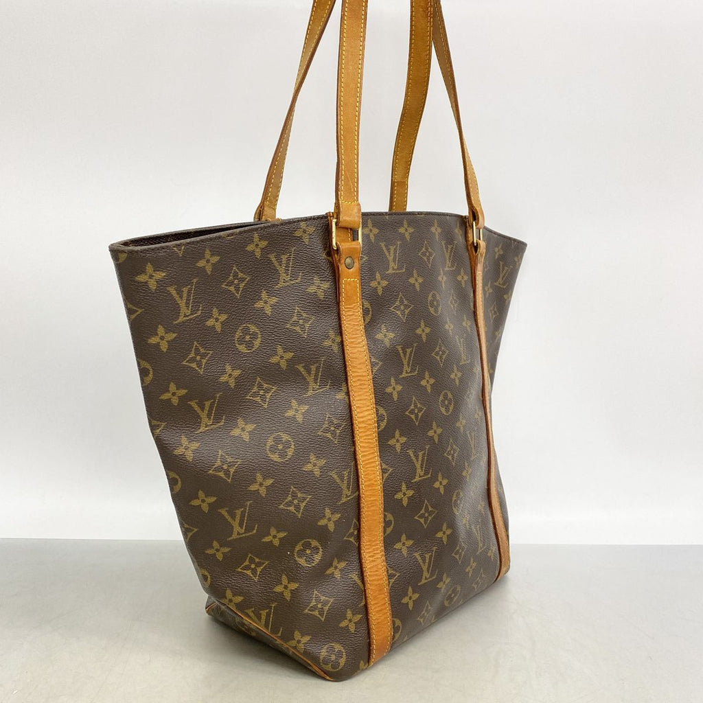 Louis Vuitton Tote Bag Monogram Sac Shopping Brown — view 2