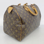 Louis Vuitton Handbag Monogram Speedy 35 Brown — view 2