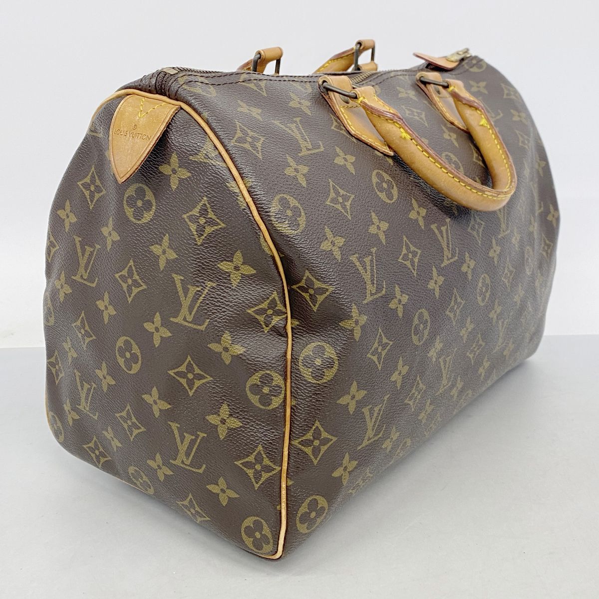 Louis Vuitton Handbag Monogram Speedy 35 Brown — view 2