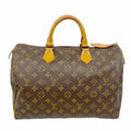 Louis Vuitton Handbag Monogram Speedy 35 Brown
