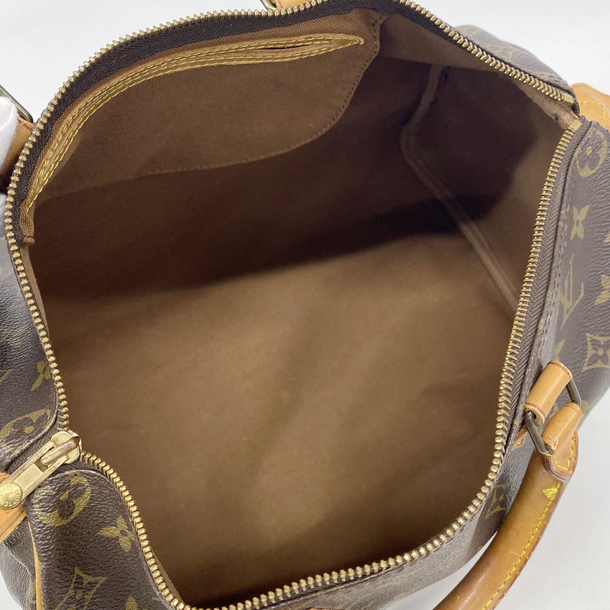 Louis Vuitton Handbag Monogram Speedy 35 Brown — view 4