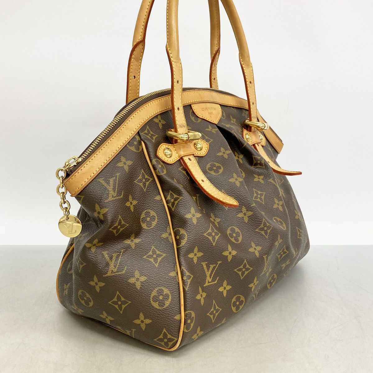 Louis Vuitton Shoulder Bag Monogram Tivoli GM Brown — view 2