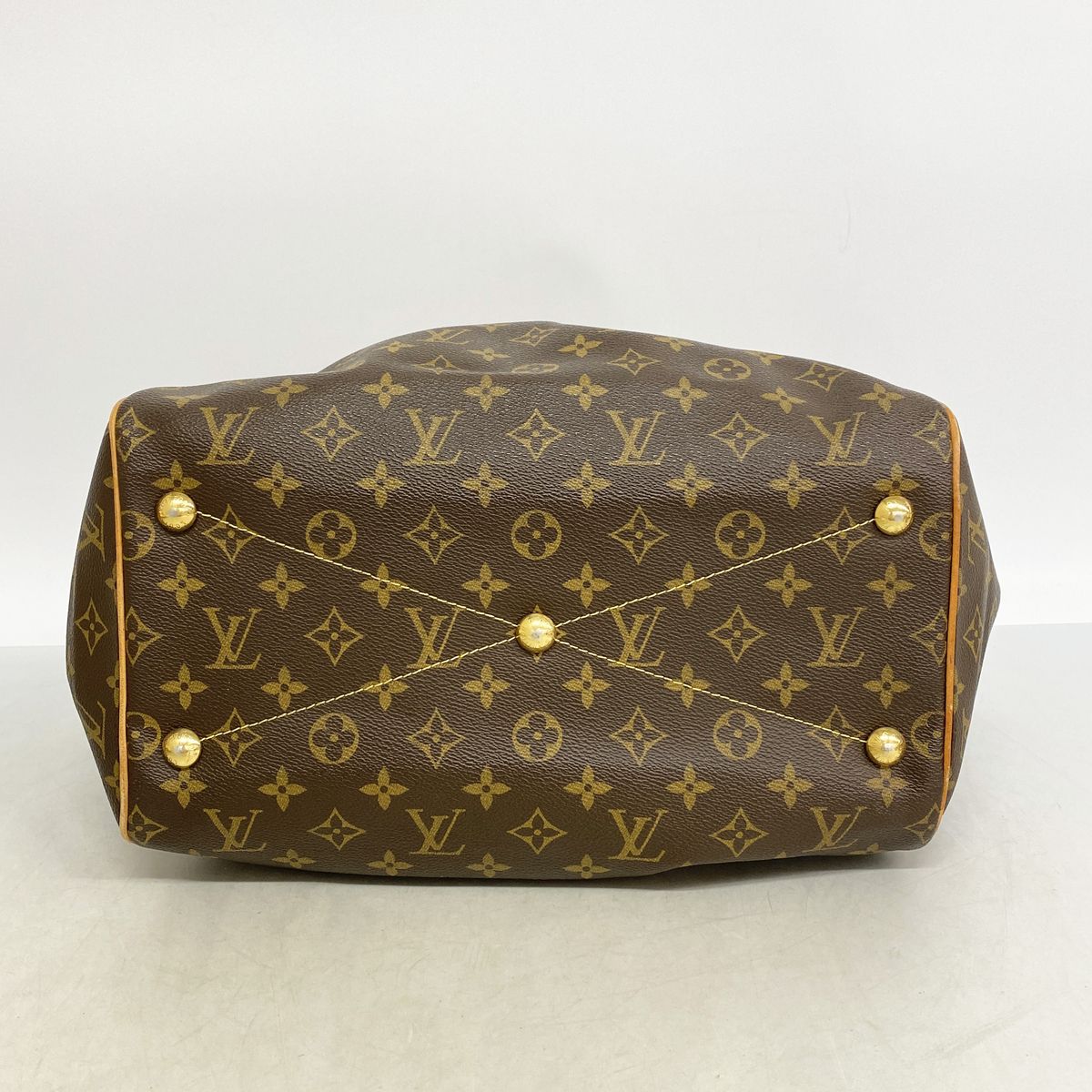 Louis Vuitton Shoulder Bag Monogram Tivoli GM Brown — view 3
