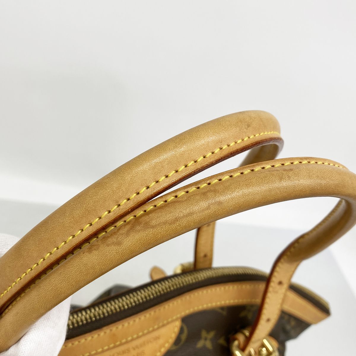 Louis Vuitton Shoulder Bag Monogram Tivoli GM Brown — view 7