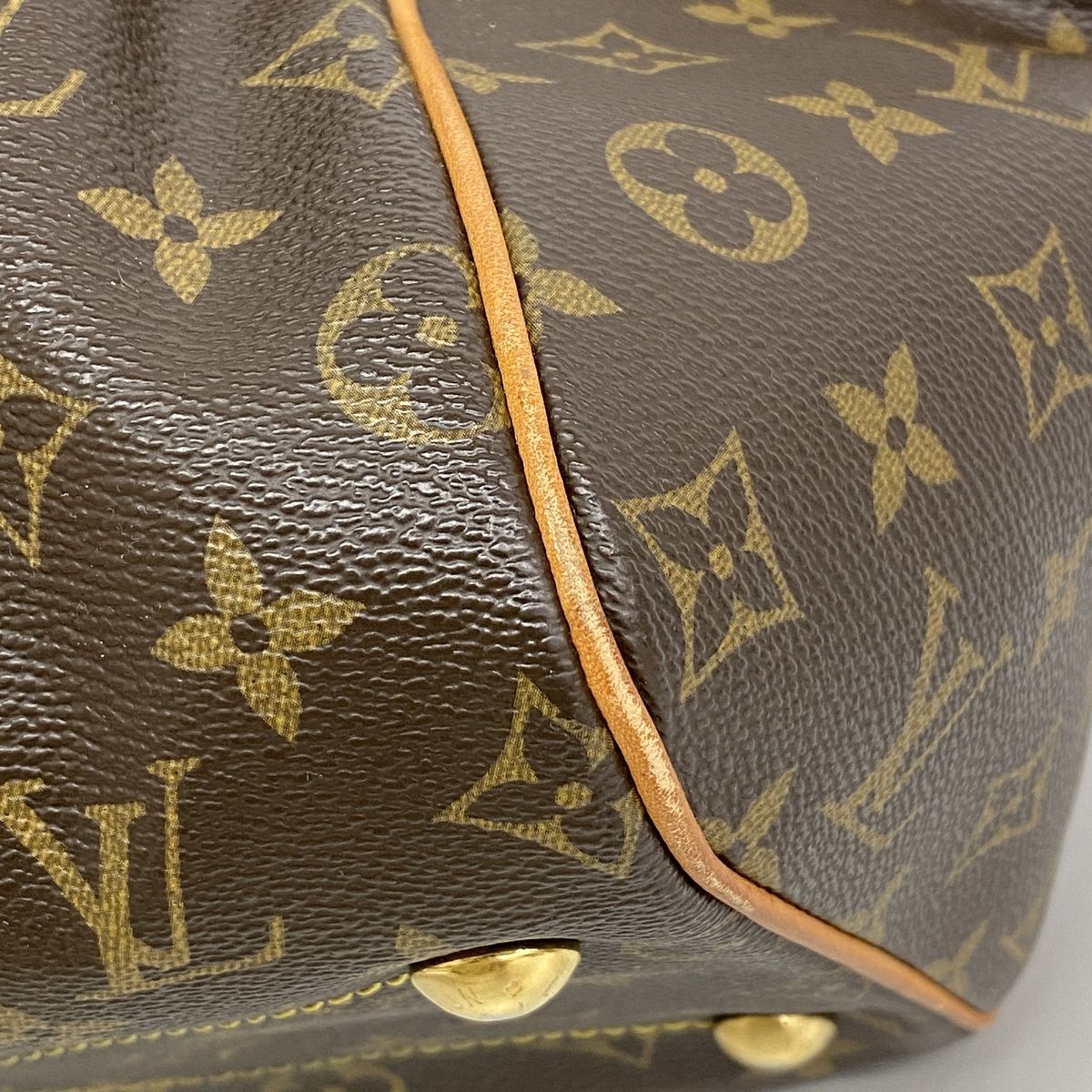 Louis Vuitton Shoulder Bag Monogram Tivoli GM Brown — view 6