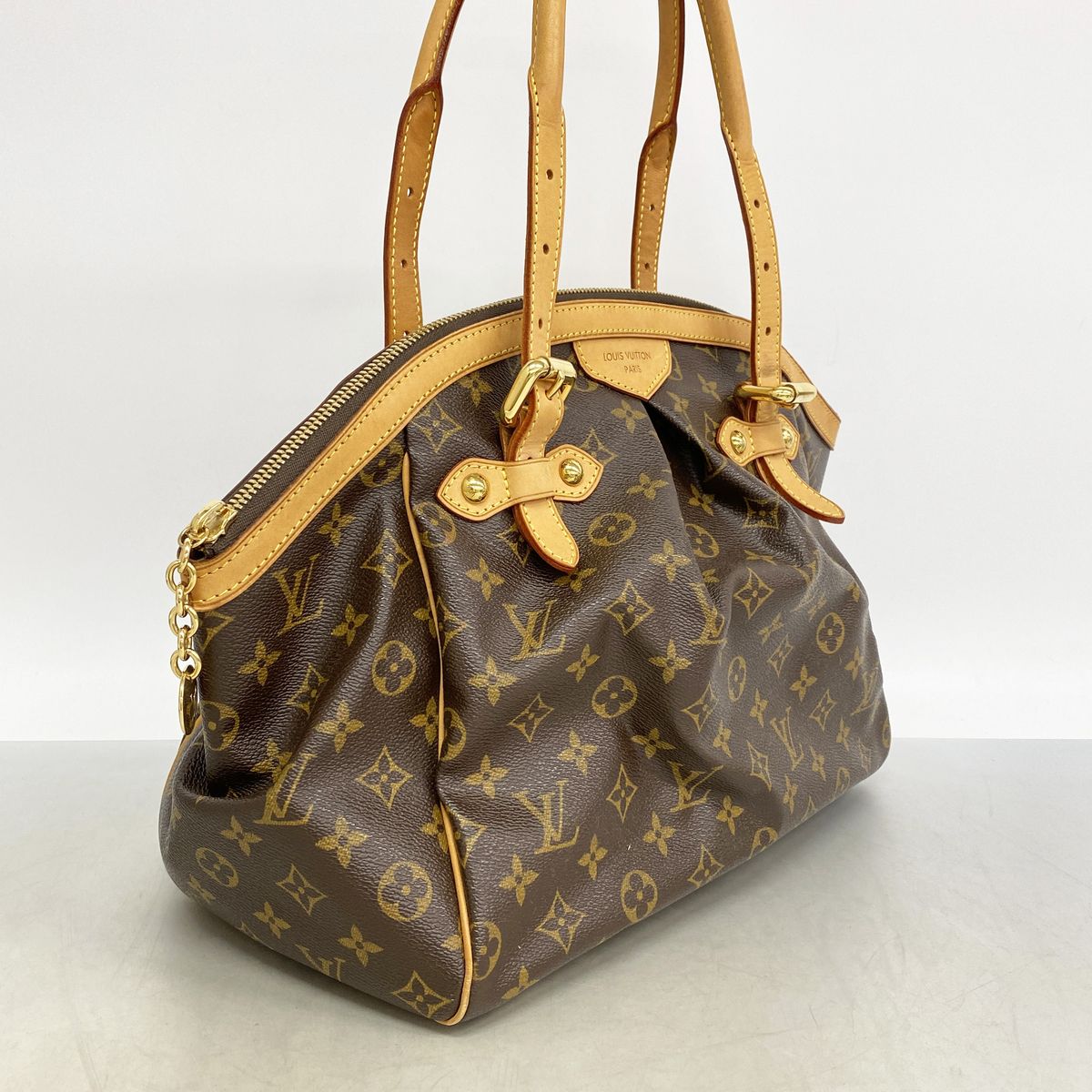 Louis Vuitton Shoulder Bag Monogram Tivoli GM Brown — view 2
