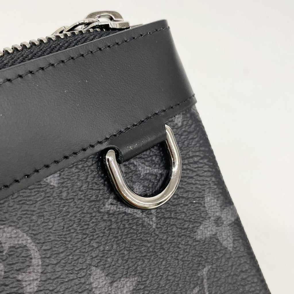 Louis Vuitton Pouch Monogram Eclipse Pochette Discovery PM Black — view 8