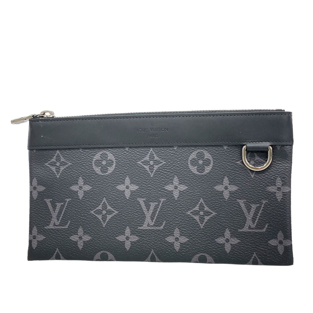 Louis Vuitton Pouch Monogram Eclipse Pochette Discovery PM Black