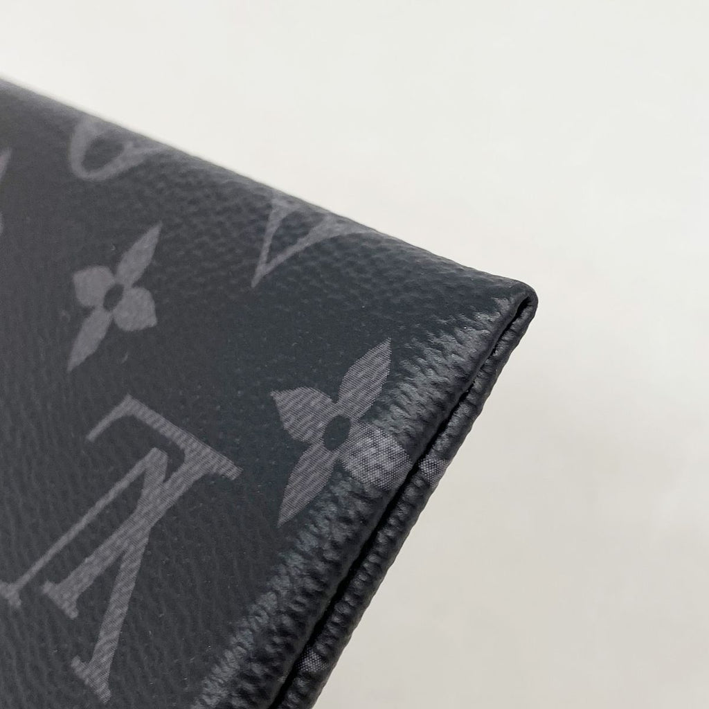 Louis Vuitton Pouch Monogram Eclipse Pochette Discovery PM Black — view 6