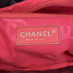 Chanel Tote Bag Cambon Lambskin Black Silver — view 5