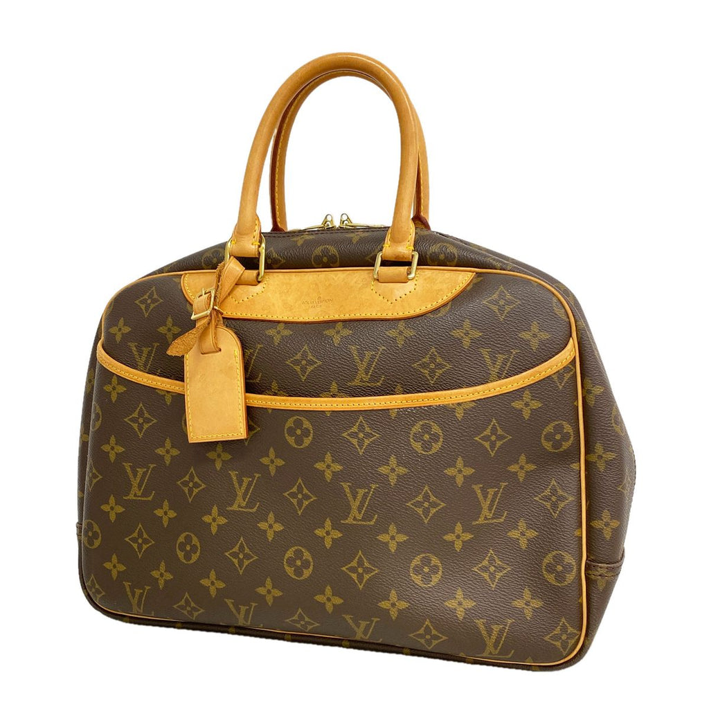 Louis Vuitton Handbag Monogram Deauville Brown