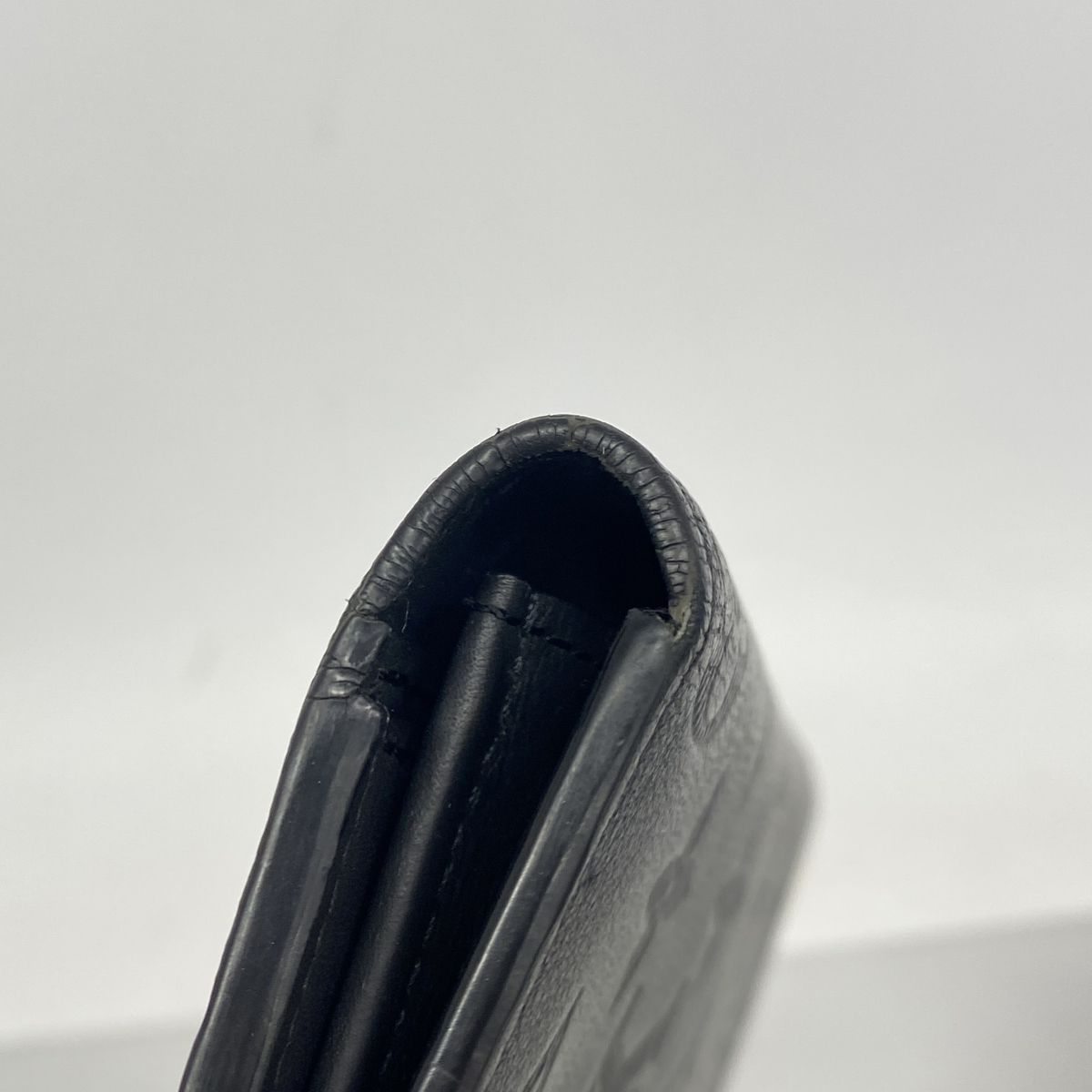 Louis Vuitton Wallet Monogram Shadow Portefeuille Brazza Black — view 5