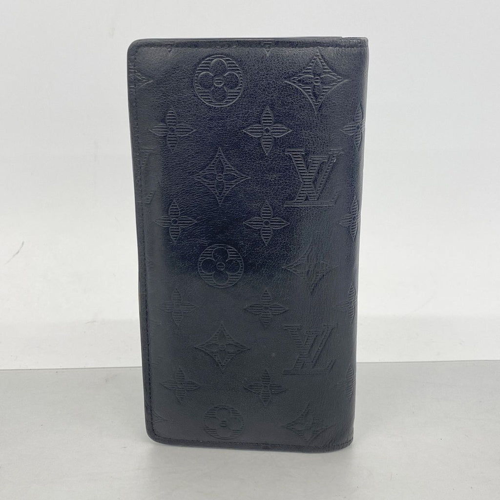 Louis Vuitton Wallet Monogram Shadow Portefeuille Brazza Black — view 6