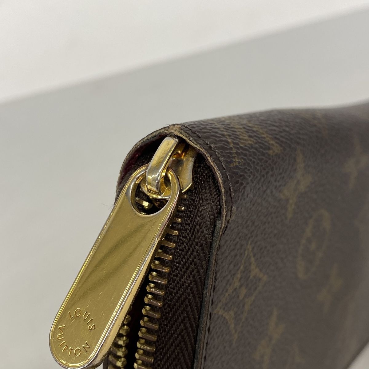 Louis Vuitton Wallet Monogram Zippy Brown Fuchsia — view 7