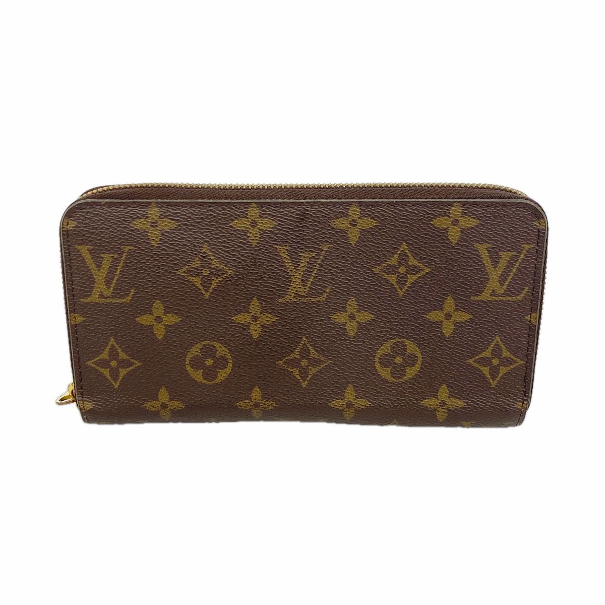 Louis Vuitton Wallet Monogram Zippy Brown Fuchsia