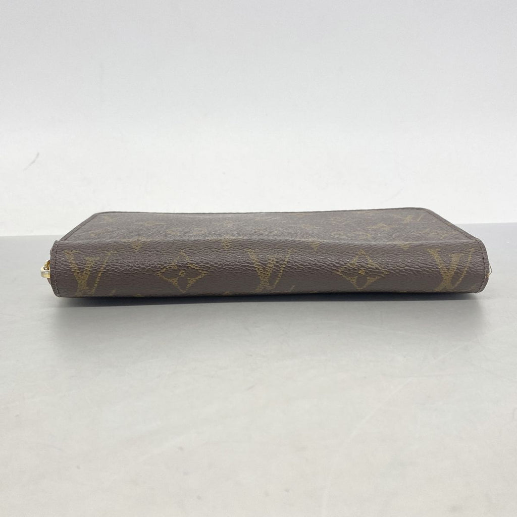 Louis Vuitton Wallet Monogram Zippy Brown Fuchsia — view 2