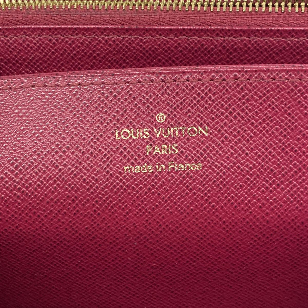 Louis Vuitton Wallet Monogram Zippy Brown Fuchsia — view 4
