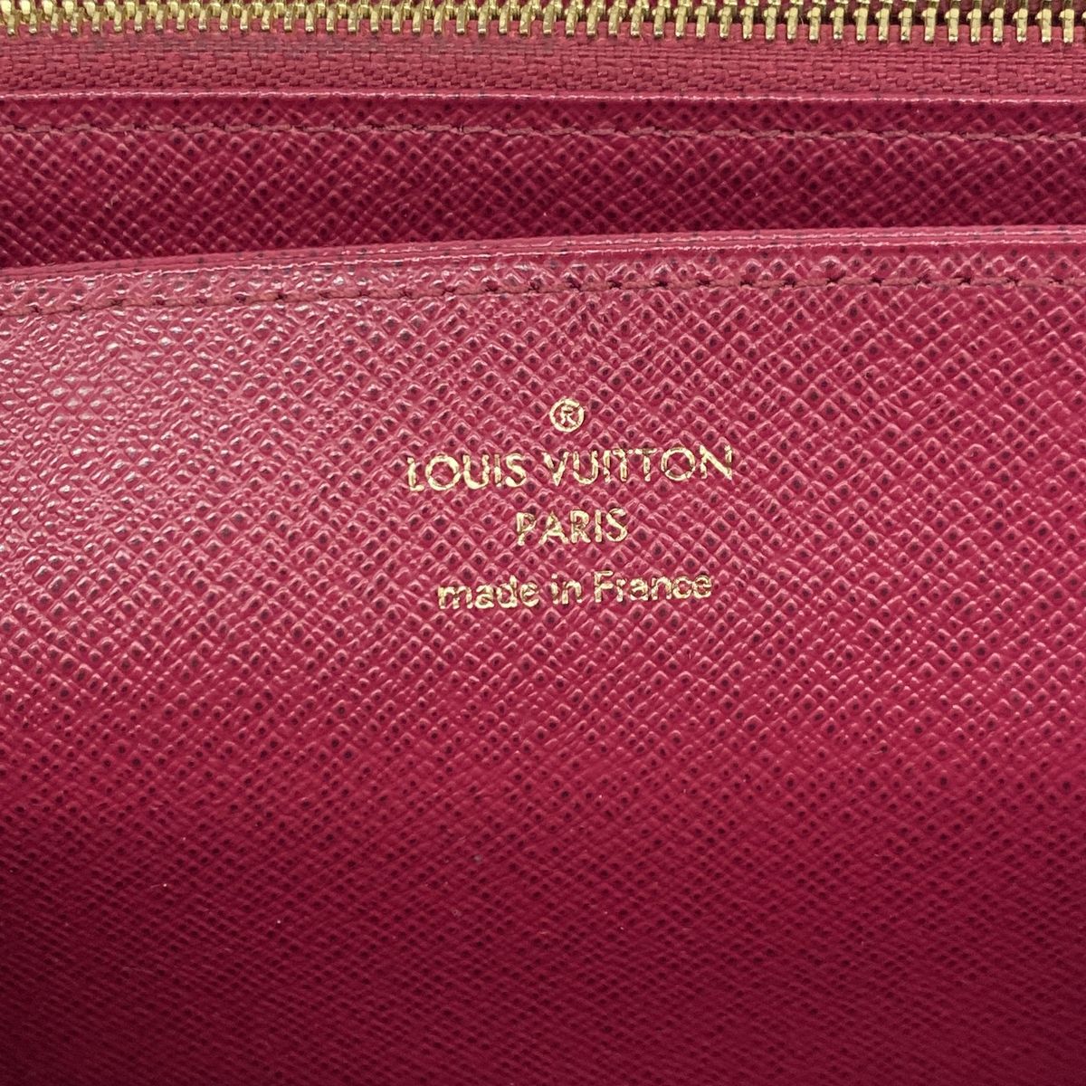 Louis Vuitton Wallet Monogram Zippy Brown Fuchsia — view 4