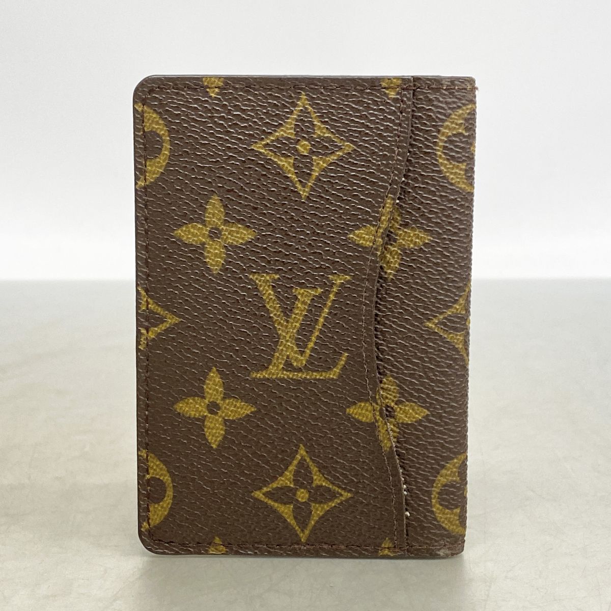 Louis Vuitton Card Case Monogram Pocket Organizer Brown — view 8