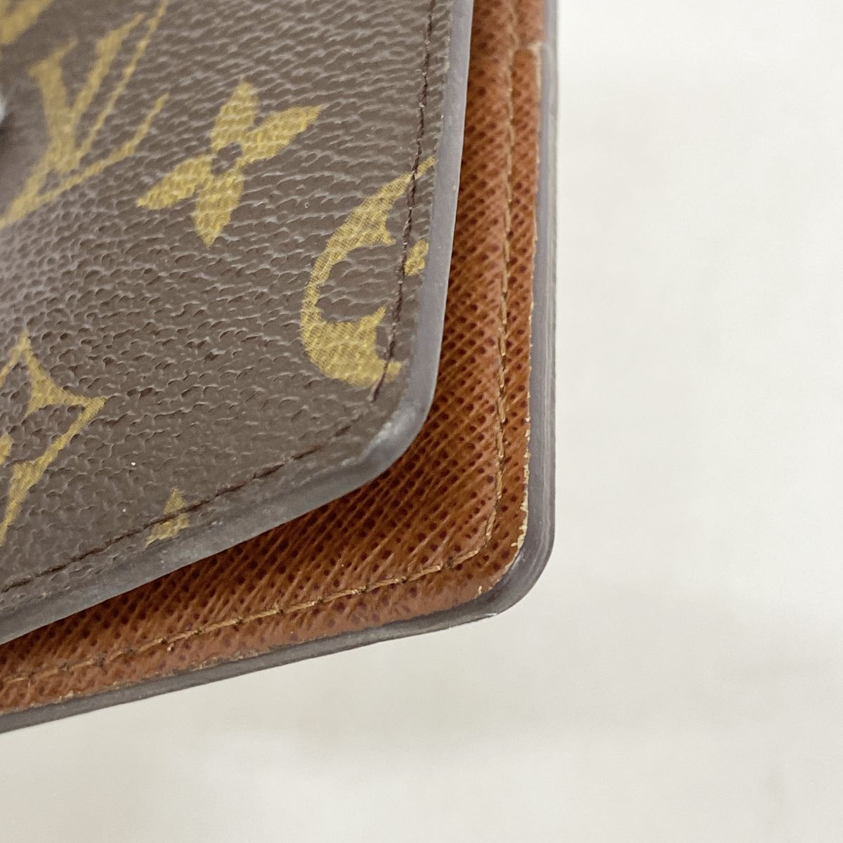 Louis Vuitton Card Case Monogram Pocket Organizer Brown — view 6