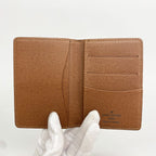 Louis Vuitton Card Case Monogram Pocket Organizer Brown — view 3
