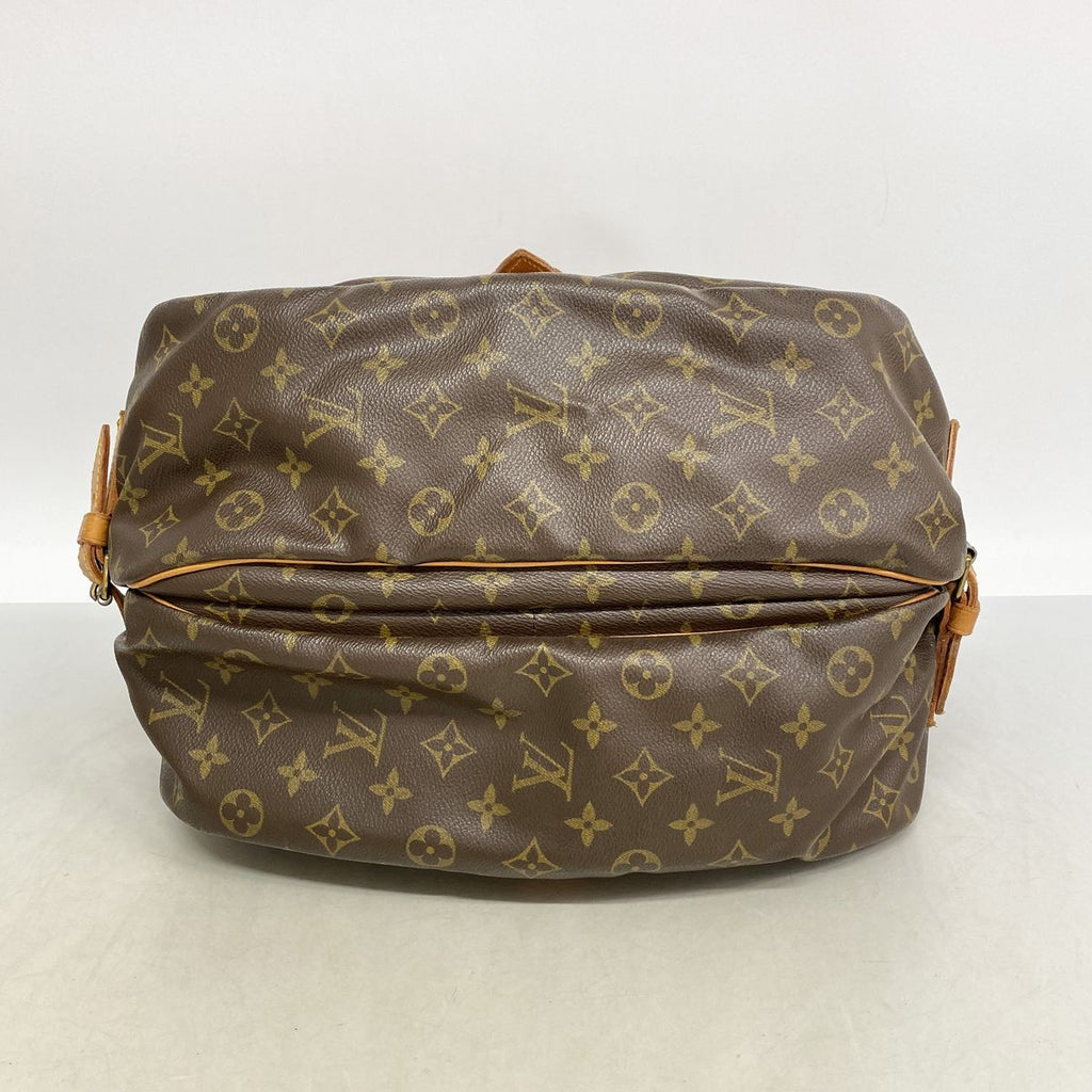 Louis Vuitton Shoulder Bag Monogram Saumur 35 Brown — view 3