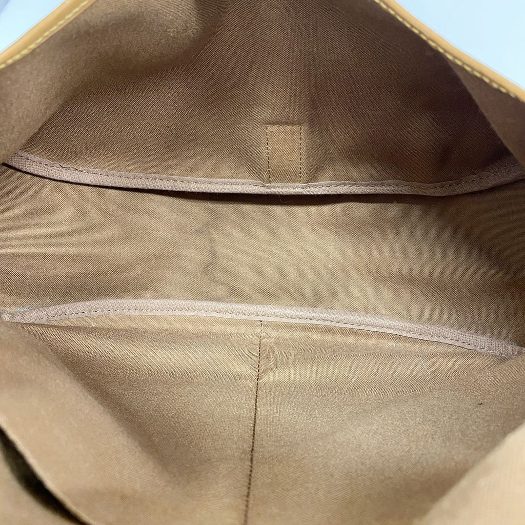 Louis Vuitton Shoulder Bag Monogram Saumur 35 Brown — view 4