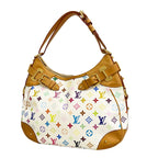 Louis Vuitton Shoulder Bag Monogram Multicolor Greta Blanc