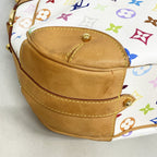 Louis Vuitton Shoulder Bag Monogram Multicolor Greta Blanc — view 6