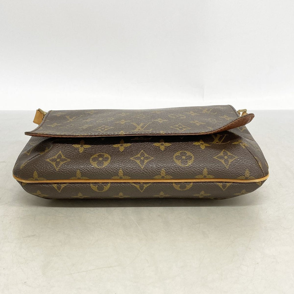 Louis Vuitton Shoulder Bag Monogram Musette Tango Short Strap Brown — view 3