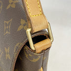 Louis Vuitton Shoulder Bag Monogram Musette Tango Short Strap Brown — view 8