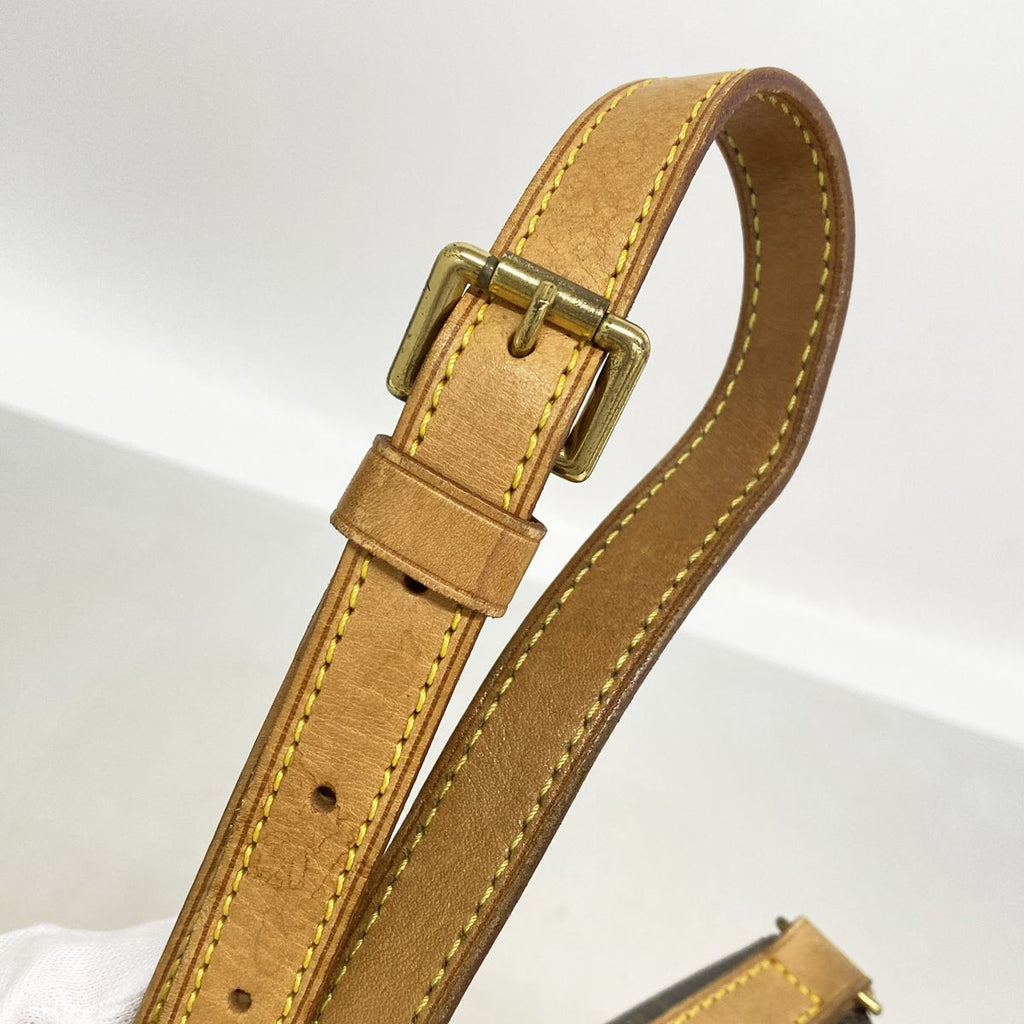 Louis Vuitton Shoulder Bag Monogram Musette Tango Short Strap Brown — view 7