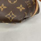 Louis Vuitton Shoulder Bag Monogram Carryall NM PM Brown — view 6