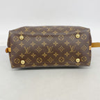 Louis Vuitton Shoulder Bag Monogram Carryall NM PM Brown — view 3