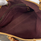 Louis Vuitton Shoulder Bag Monogram Carryall NM PM Brown — view 4
