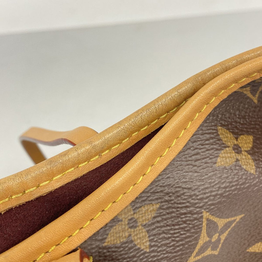 Louis Vuitton Shoulder Bag Monogram Carryall NM PM Brown — view 7