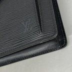 Louis Vuitton Clutch Epi Pochette Series Dragonne Noir — view 6