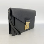 Louis Vuitton Clutch Epi Pochette Series Dragonne Noir — view 2