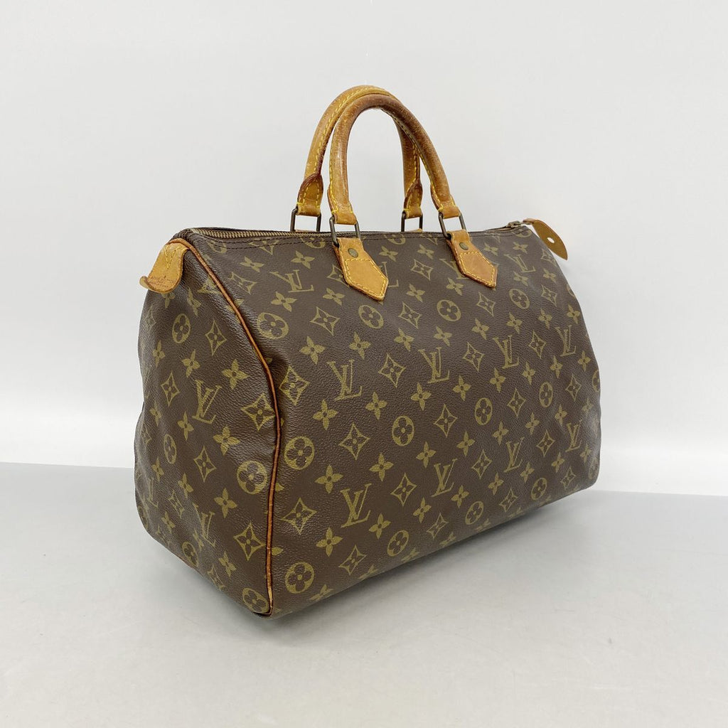 Louis Vuitton Handbag Monogram Speedy 35 Brown — view 2