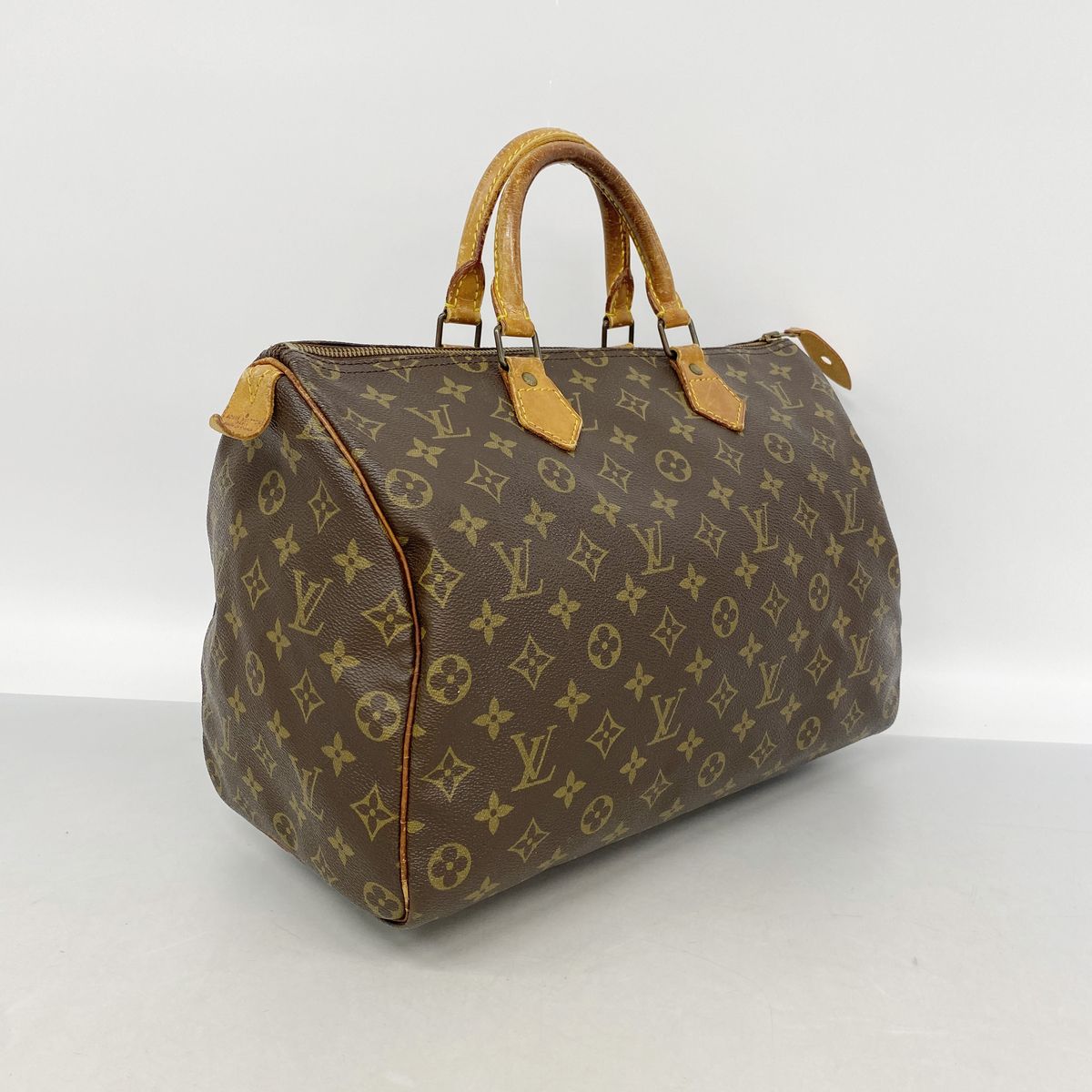 Louis Vuitton Handbag Monogram Speedy 35 Brown — view 2
