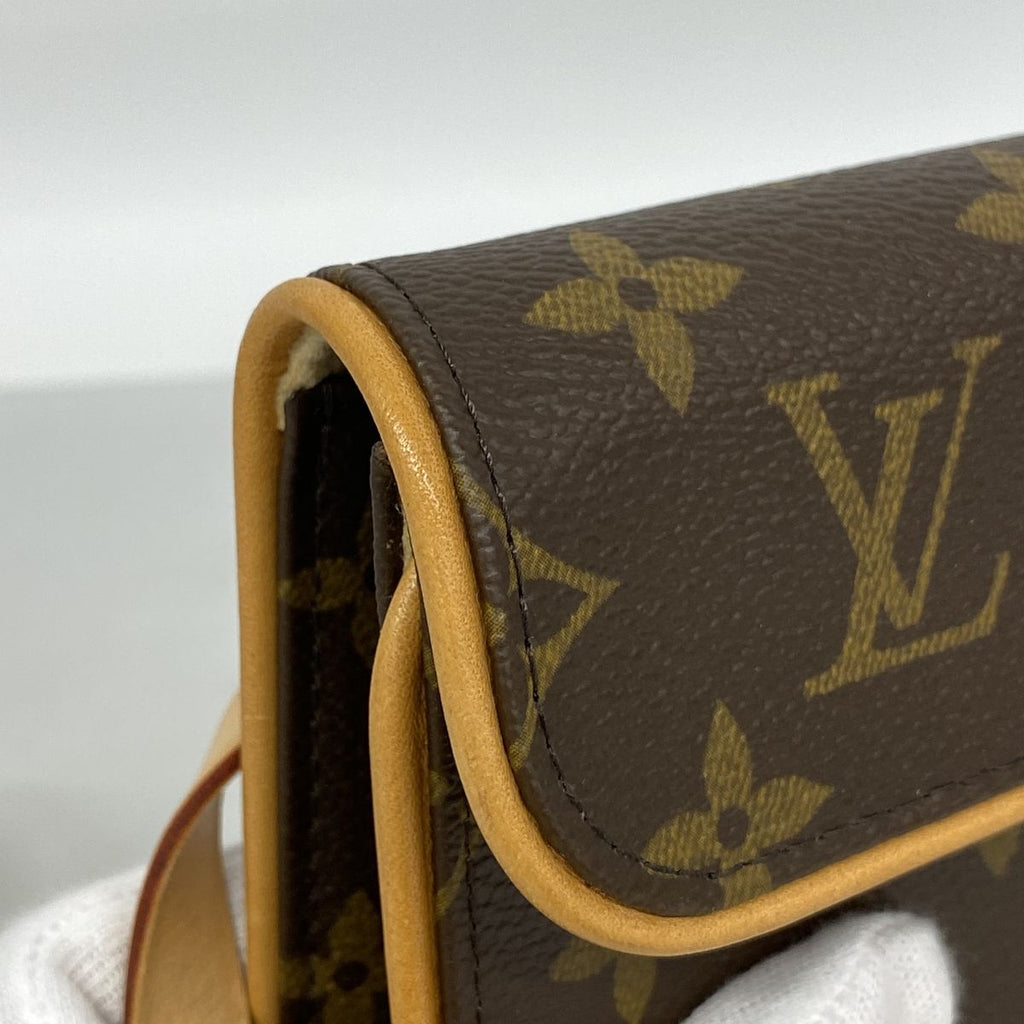 Louis Vuitton Waist Bag Monogram Pochette Florentine Brown — view 7