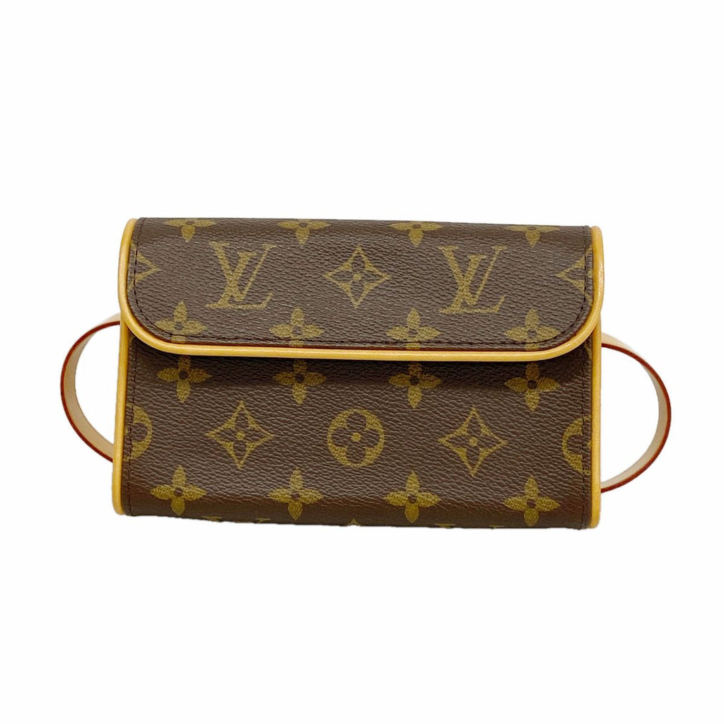 Louis Vuitton Waist Bag Monogram Pochette Florentine Brown
